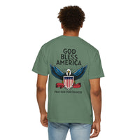 American Patriot Unisex Garment-Dyed T-shirt 8