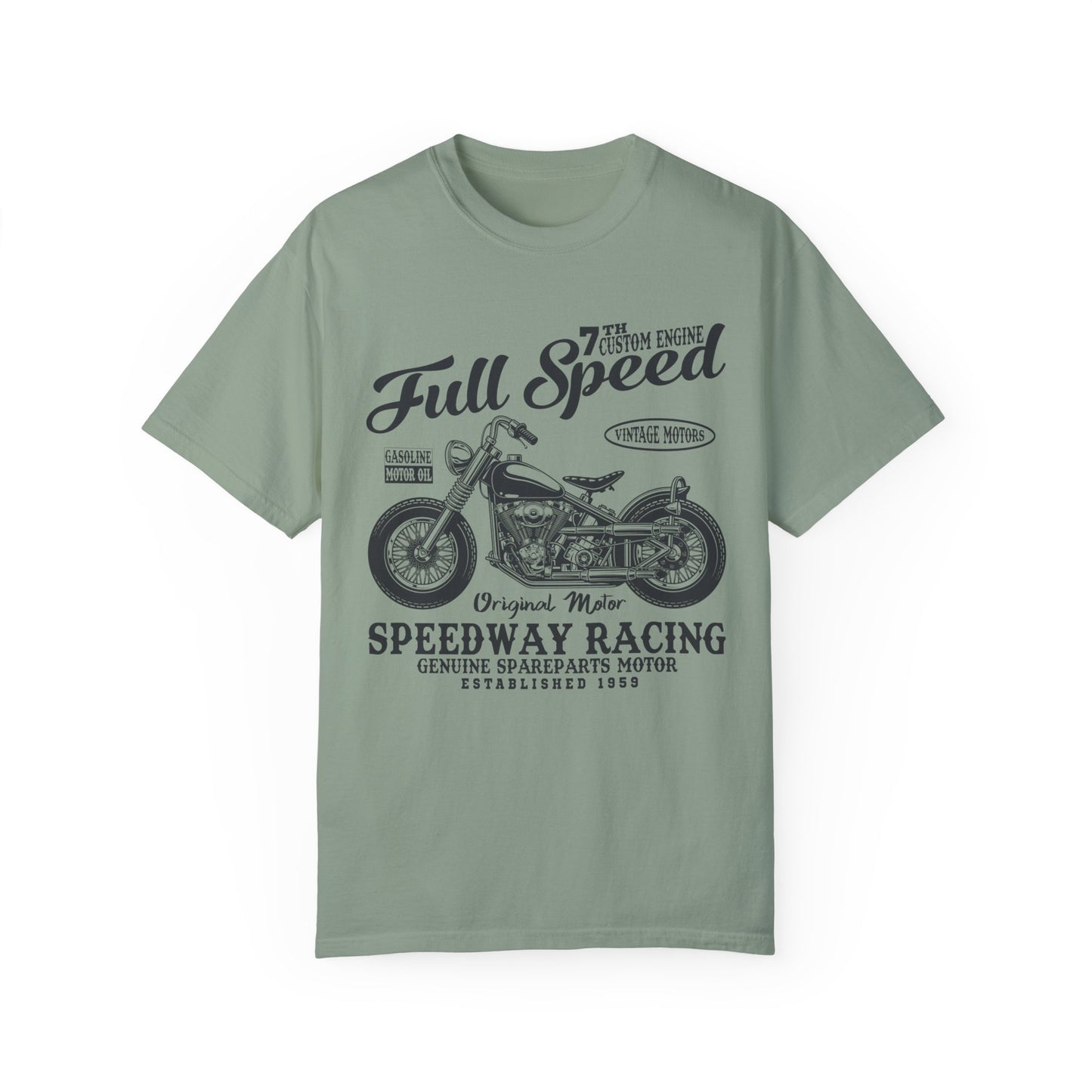 (Motorbike) Unisex Garment-Dyed T-shirt