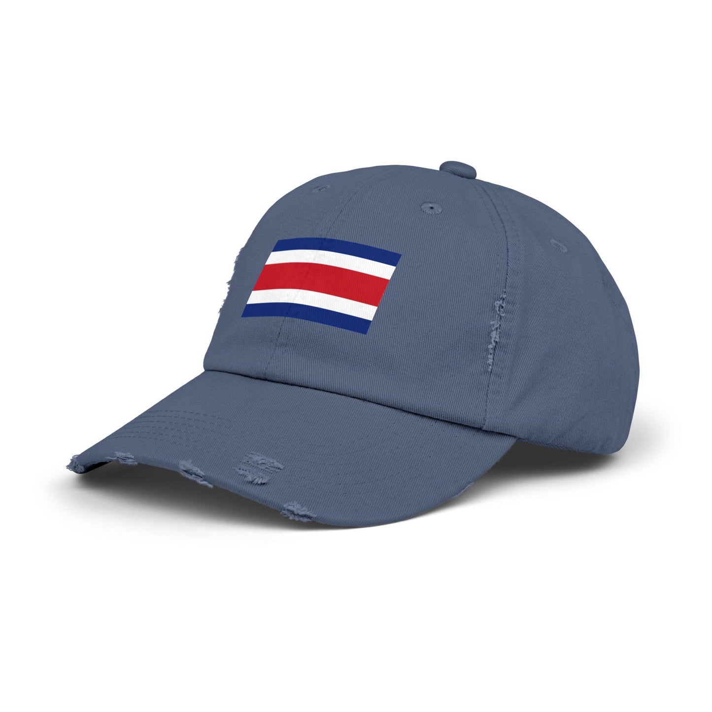Retro-Cap mit Flaggenmotiv im Used-Look | Unisex-Cap mit Costa-Rica-Motiv – perfekt für Freizeit, Outdoor-Abenteuer, Sommerfeste, Reisen und als Geschenk für Sie und Ihn