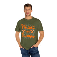 (Música)Camiseta unisex teñida en prenda