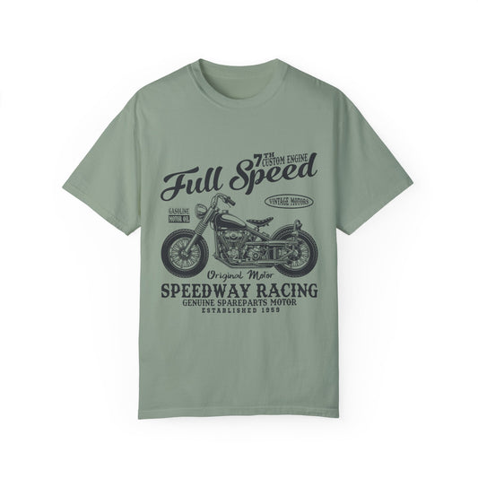 (Motorbike) Unisex Garment-Dyed T-shirt