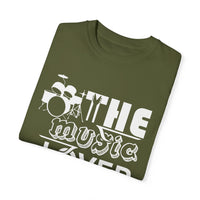 (Música)Camiseta unisex teñida en prenda
