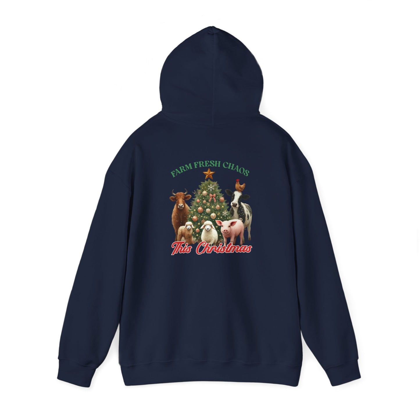 Christmas Unisex Heavy Blend™ Hooded Sweatshirt 2