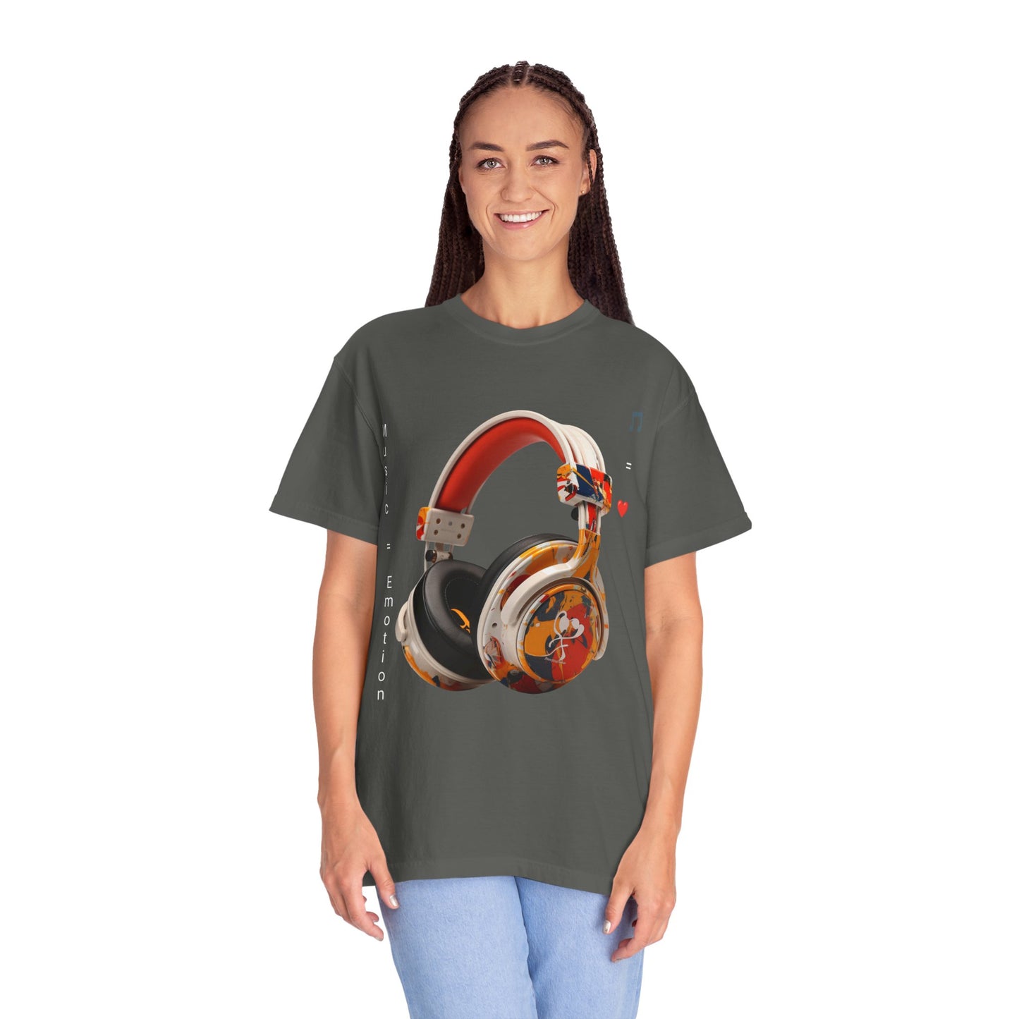 Artistic touch (Music) Unisex Garment-Dyed T-shirt