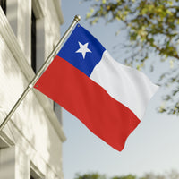 Bandera vibrante de doble cara para decoración del hogar y el jardín, bandera para exteriores, bandera de Chile, pancarta decorativa, decoración de patio, orgullo nacional