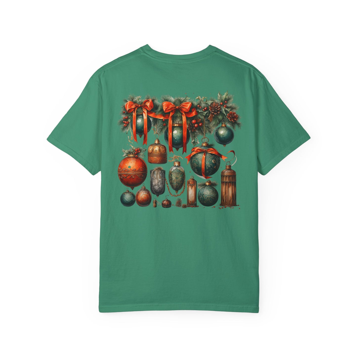 Christmas Unisex Garment-Dyed T-shirt