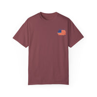 American Patriot Unisex Garment-Dyed T-shirt 2