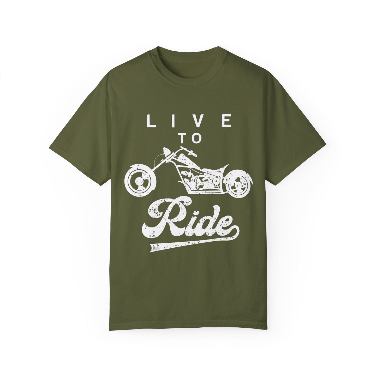 (Motorbike) Unisex Garment-Dyed T-shirt