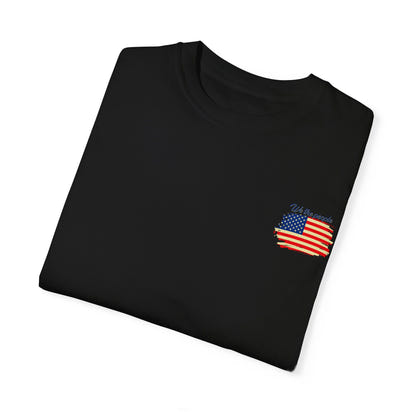 American Patriot Unisex Garment-Dyed T-shirt 7