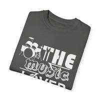 (Música)Camiseta unisex teñida en prenda