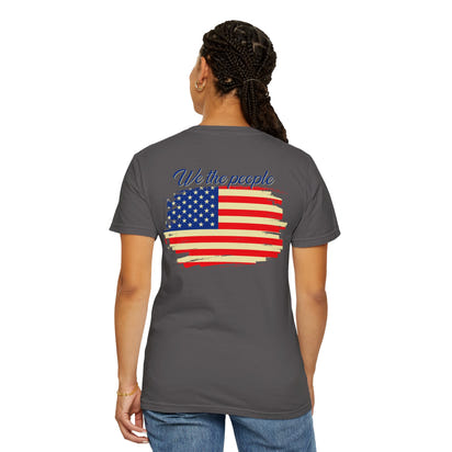American Patriot Unisex Garment-Dyed T-shirt 12