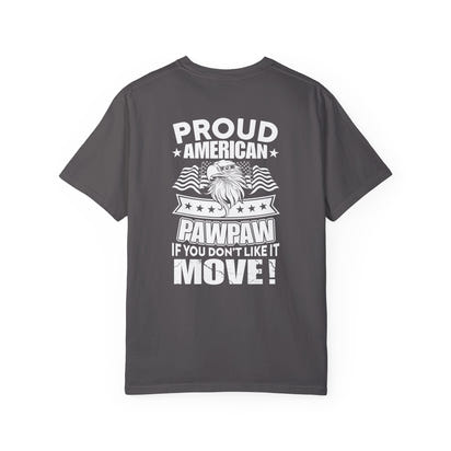 American Patriot Unisex Garment-Dyed T-shirt 7