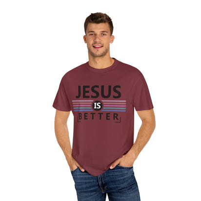 Cristian Unisex Stückgefärbtes T-Shirt