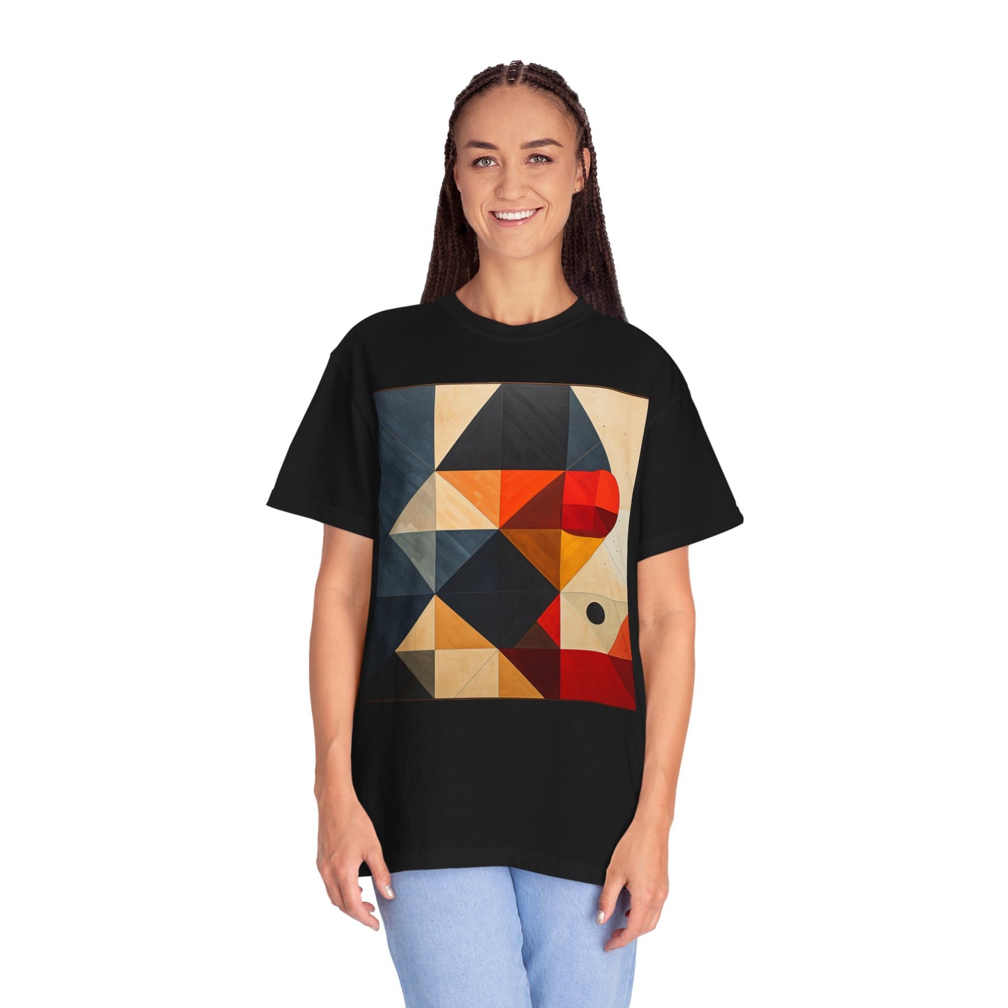 Artistic touch (Geometry) Unisex Garment-Dyed T-shirt