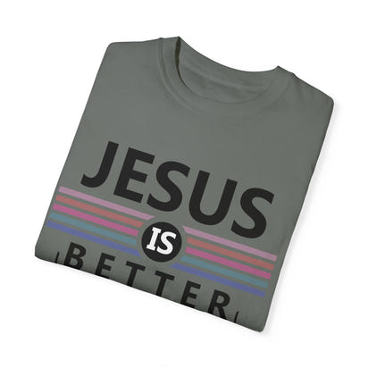 Cristian Unisex Stückgefärbtes T-Shirt