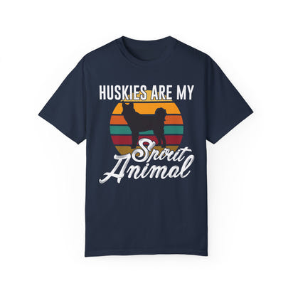 Camiseta unisex teñida en prenda