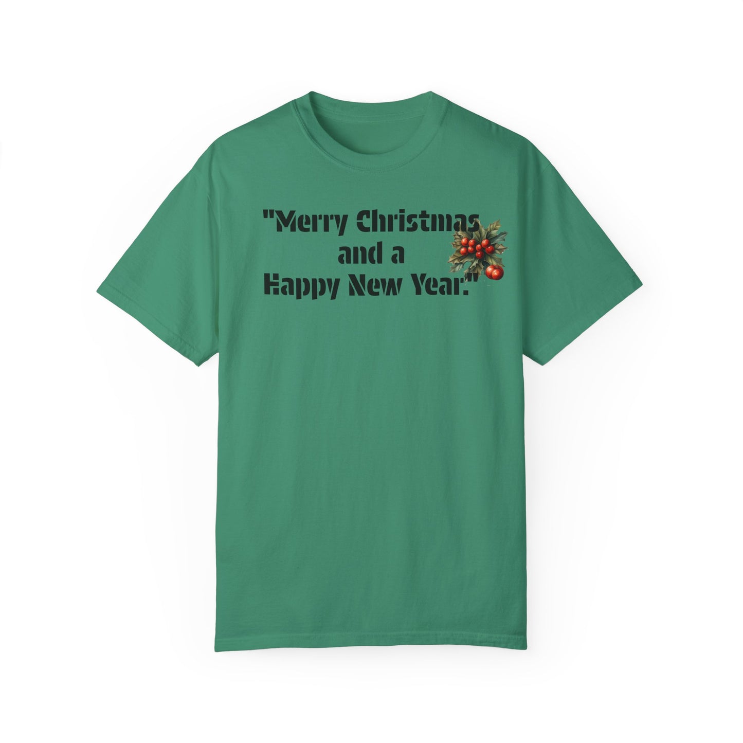 Christmas Unisex Garment-Dyed T-shirt 2