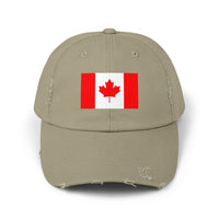 Unisex-Kappe mit abgenutztem Kanada-Flaggenmuster, lässige Mütze für Outdoor-Abenteuer, Fanartikel zum kanadischen Nationalstolz, Geschenkidee zum Canada Day, stylisches Sommeraccessoire