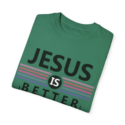 Cristian Unisex Stückgefärbtes T-Shirt