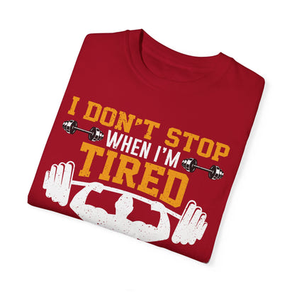 Camiseta unisex teñida en prenda