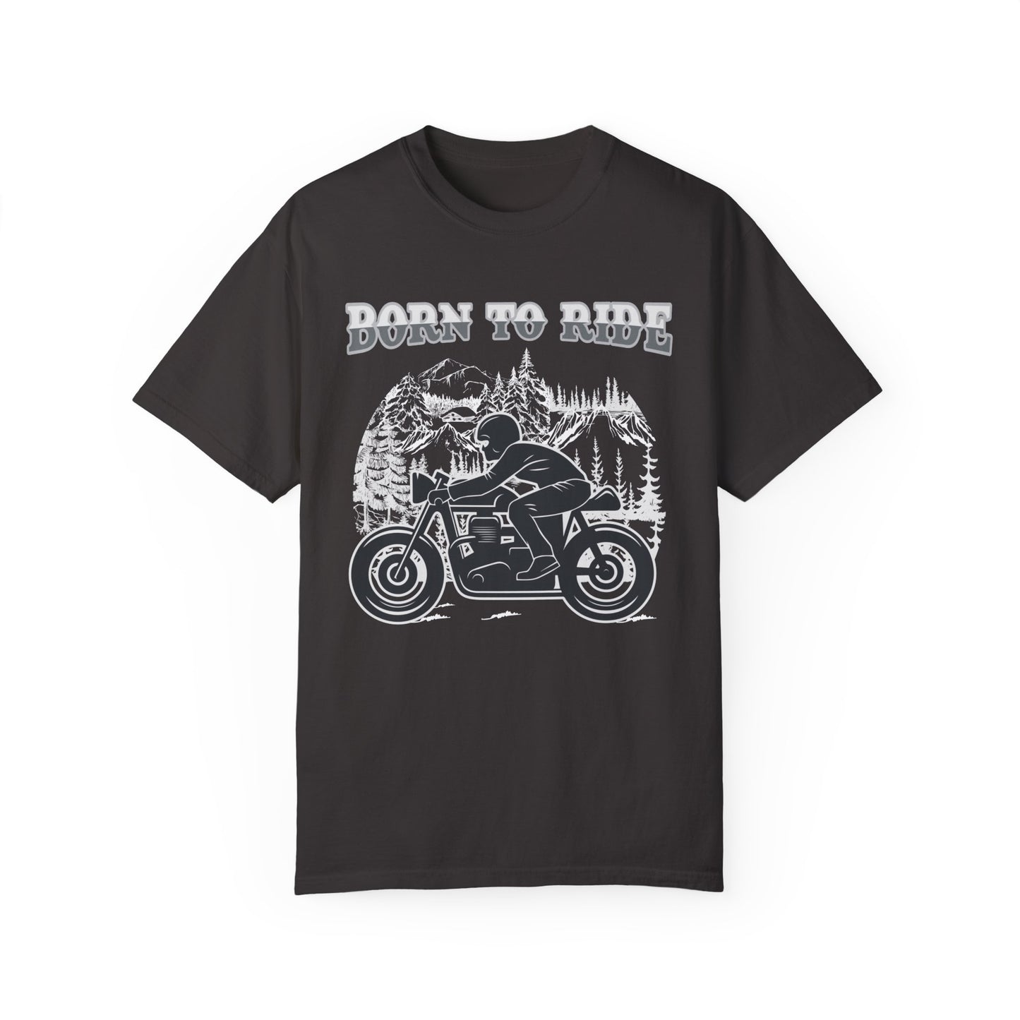 (Motorbike) Unisex Garment-Dyed T-shirt