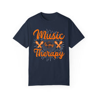 (Música)Camiseta unisex teñida en prenda