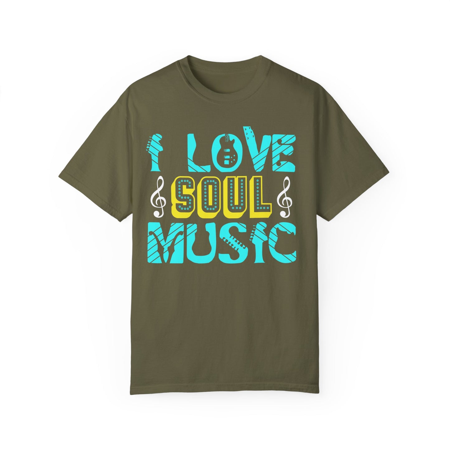 (Music)Unisex Garment-Dyed T-shirt