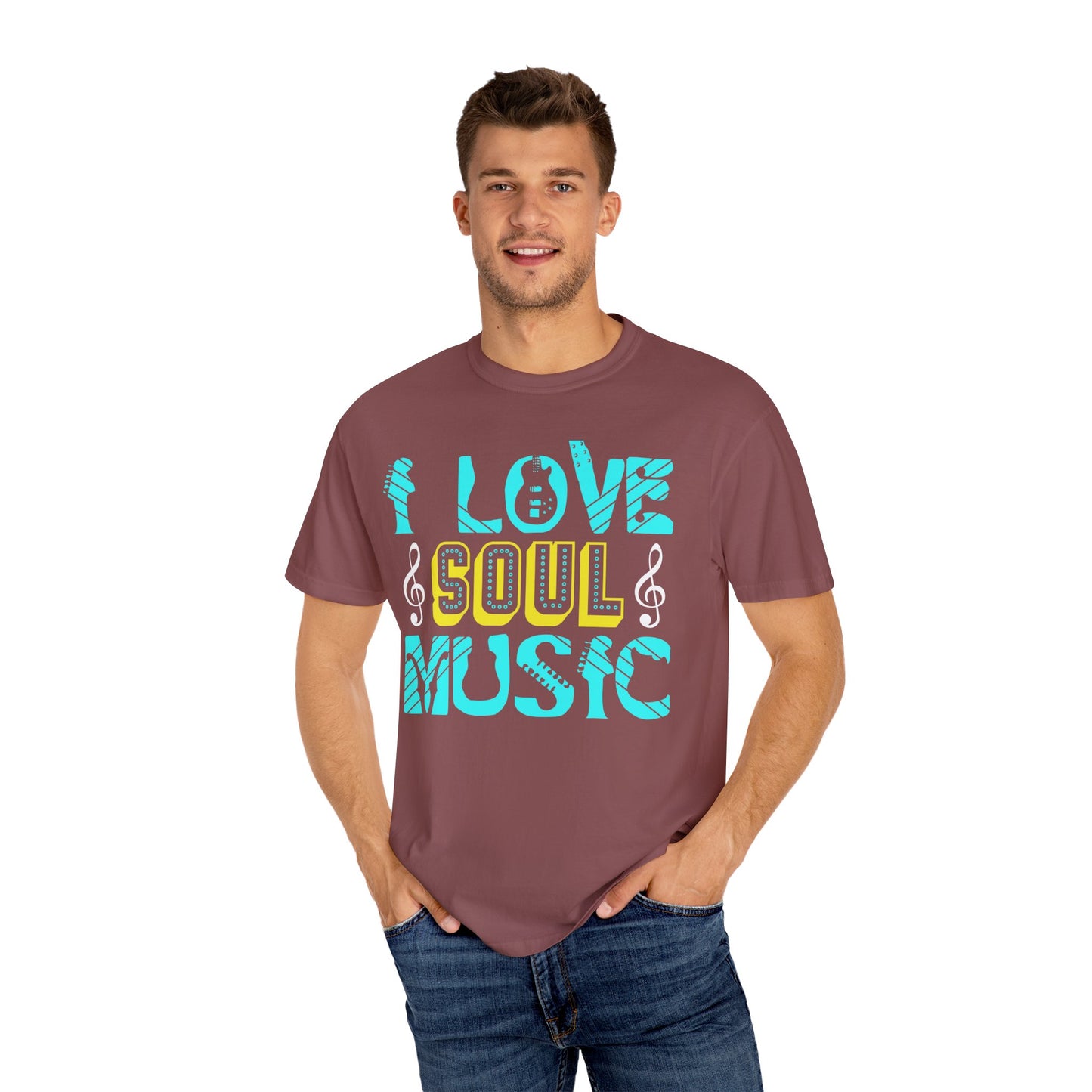 (Music)Unisex Garment-Dyed T-shirt