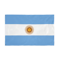 Bandera argentina de doble cara, decoración artesanal para el hogar, decoración de exteriores, pancarta para eventos deportivos, regalo único para los amantes de las banderas.