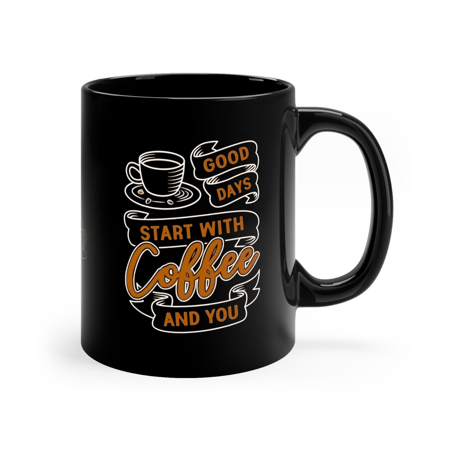 11oz Black Mug 11oz