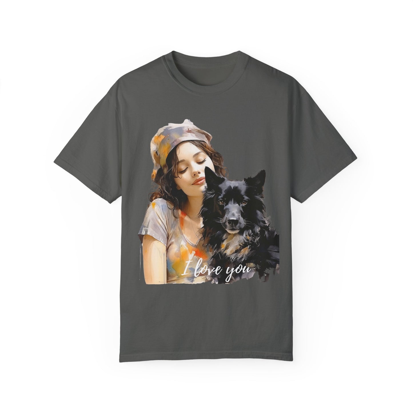 Artistic touch (Dogs) Unisex Garment-Dyed T-shirt