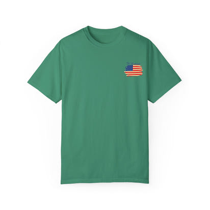 American Patriot Unisex Garment-Dyed T-shirt 2