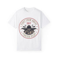 Militärisches Unisex-T-Shirt, stückgefärbt