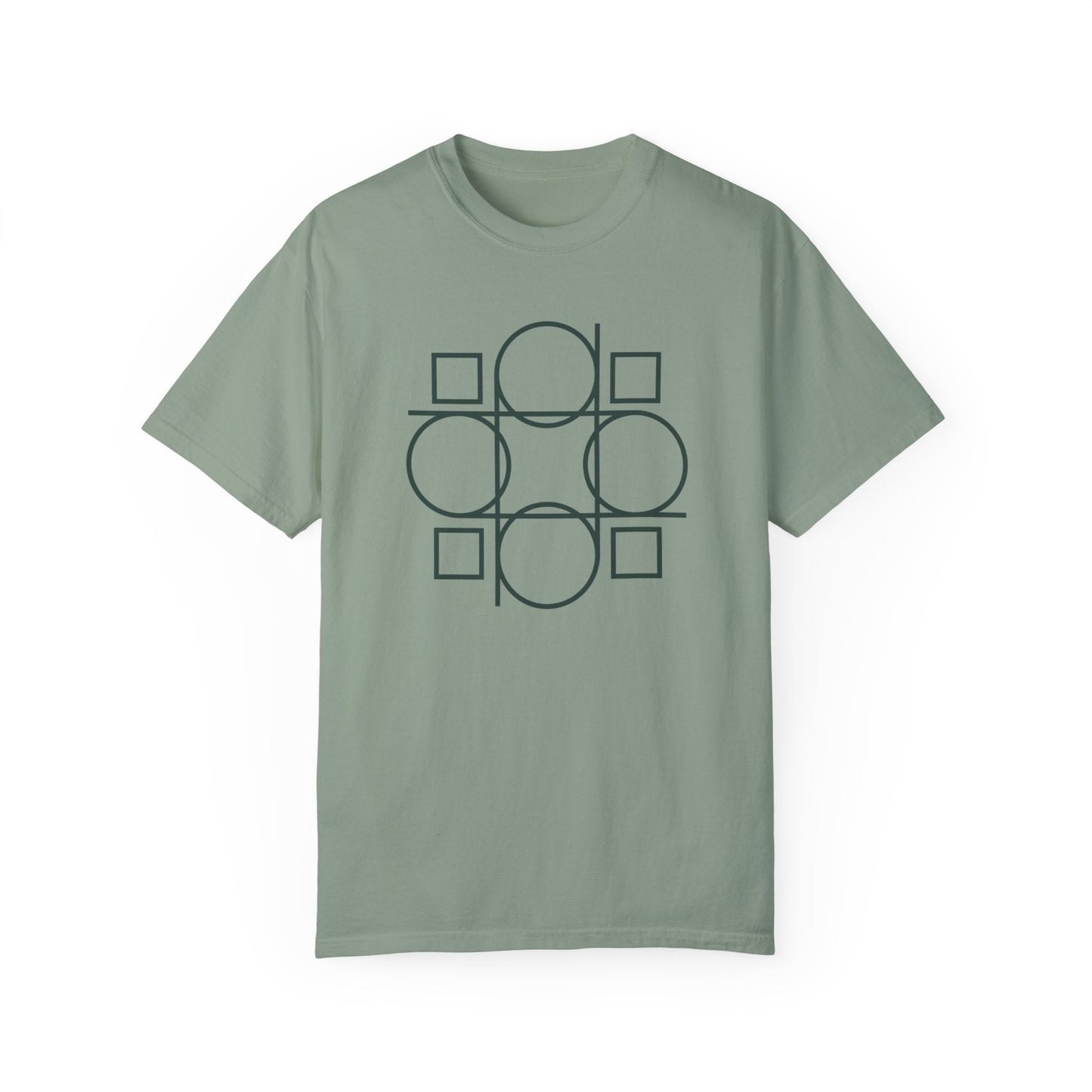 Geometry Unisex Garment-Dyed T-shirt