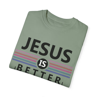 Cristian Unisex Stückgefärbtes T-Shirt