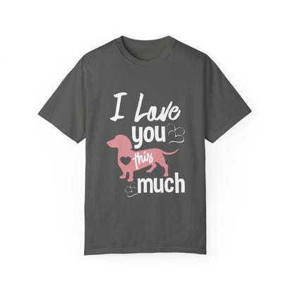 Camiseta unisex teñida en prenda