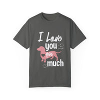 Camiseta unisex teñida en prenda