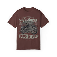 (Motorrad) Unisex-T-Shirt, stückgefärbt