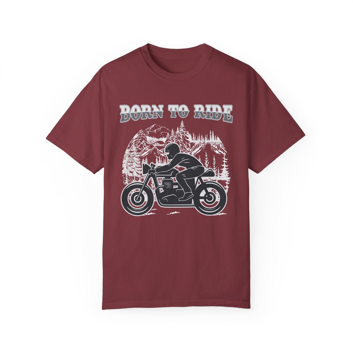 (Motorbike) Unisex Garment-Dyed T-shirt