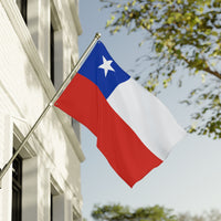 Bandera vibrante de doble cara para decoración del hogar y el jardín, bandera para exteriores, bandera de Chile, pancarta decorativa, decoración de patio, orgullo nacional