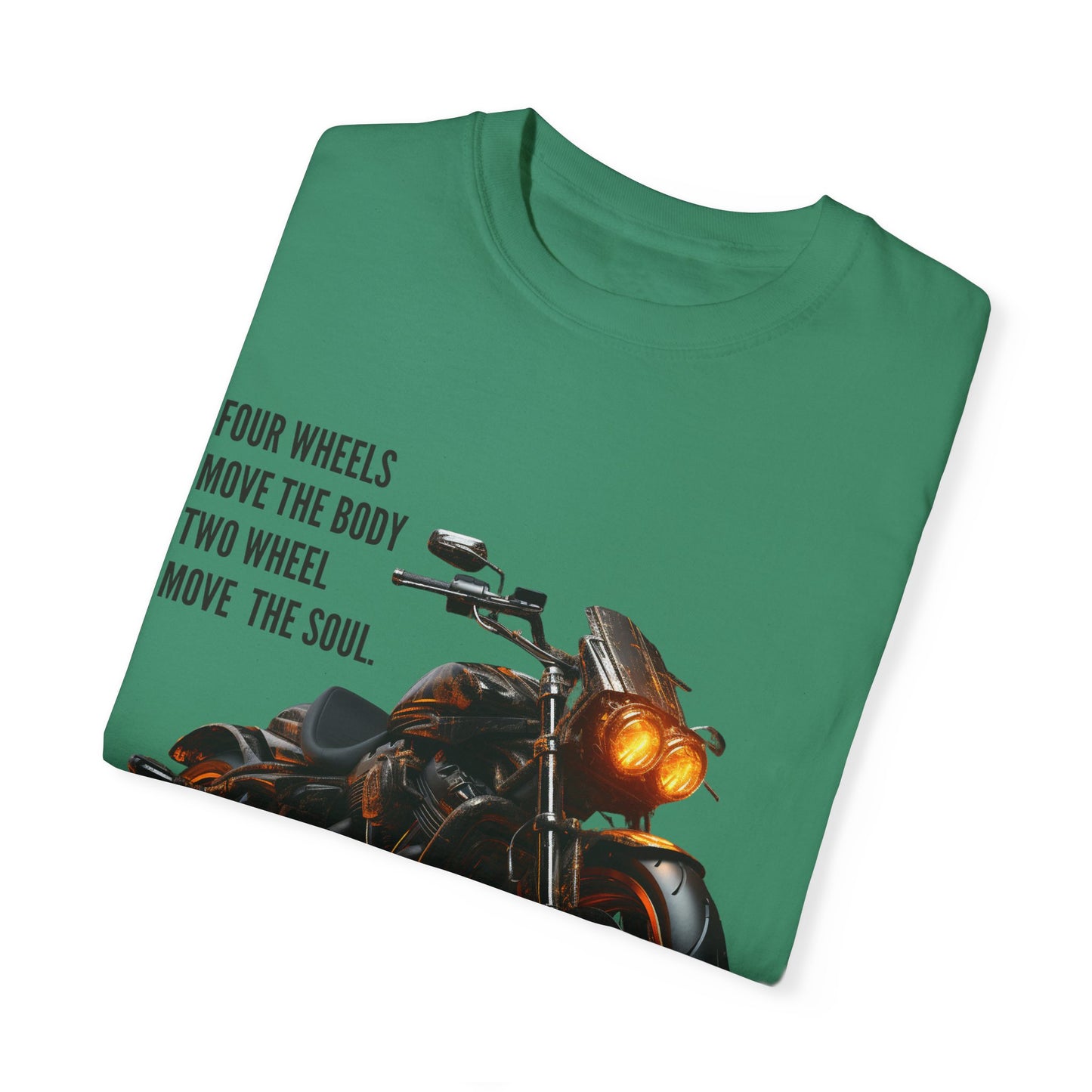 Artistic touch (Motorbike) Unisex Garment-Dyed T-shirt