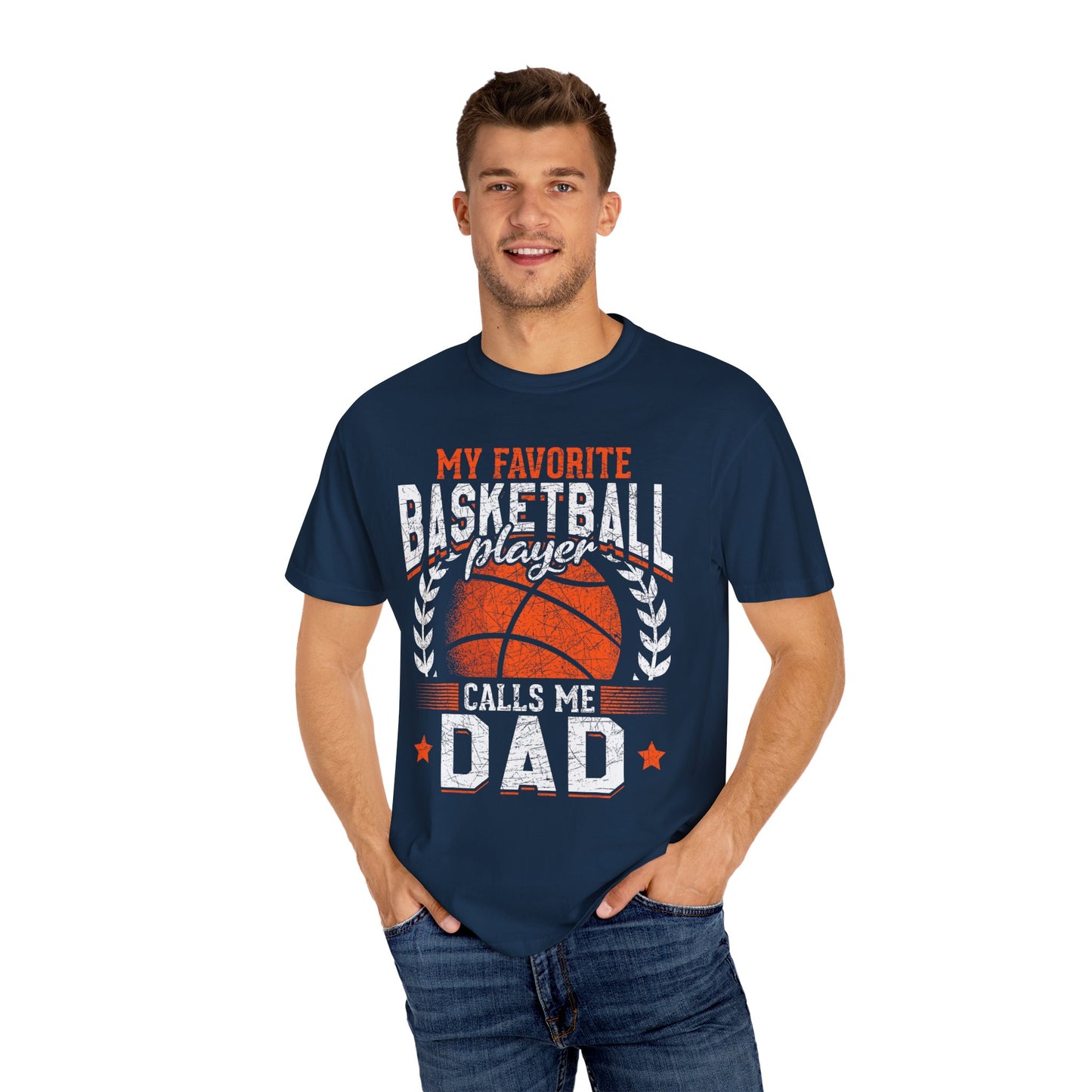 Basketballspieler-T-Shirt für Väter, Geschenkidee für Väter, Basketballbekleidung, Unisex-T-Shirt, Vatertagsgeschenk, Sportshirt