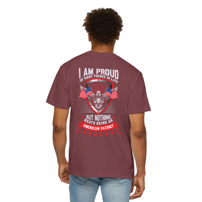 American Patriot Unisex Garment-Dyed T-shirt 6