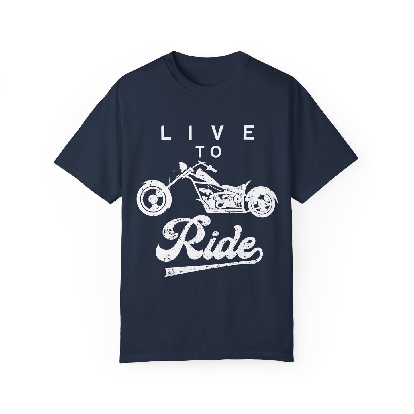 (Motorbike) Unisex Garment-Dyed T-shirt