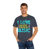 (Música)Camiseta unisex teñida en prenda