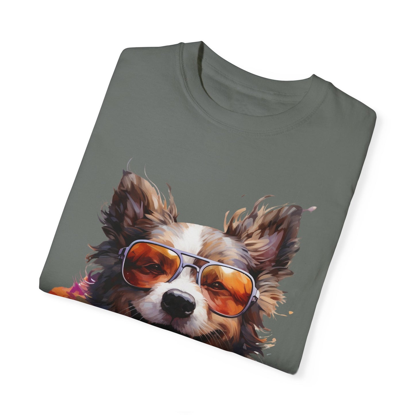 Artistic touch (Dogs) Unisex Garment-Dyed T-shirt