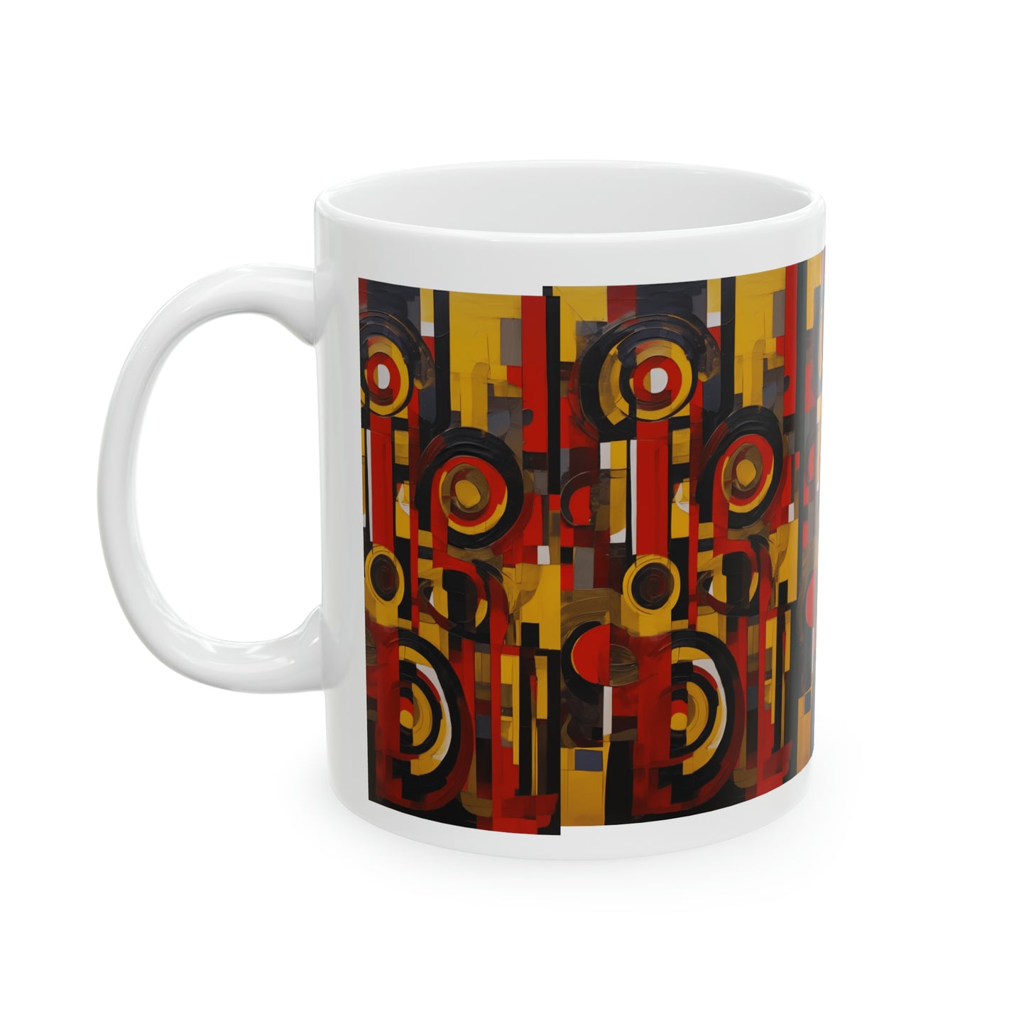 Mugs artistic touch ceramic mugs 11oz