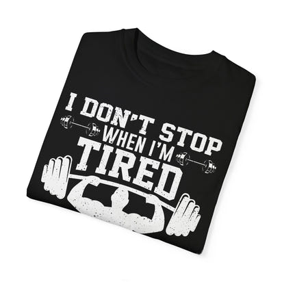 Camiseta unisex teñida en prenda