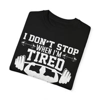 Camiseta unisex teñida en prenda