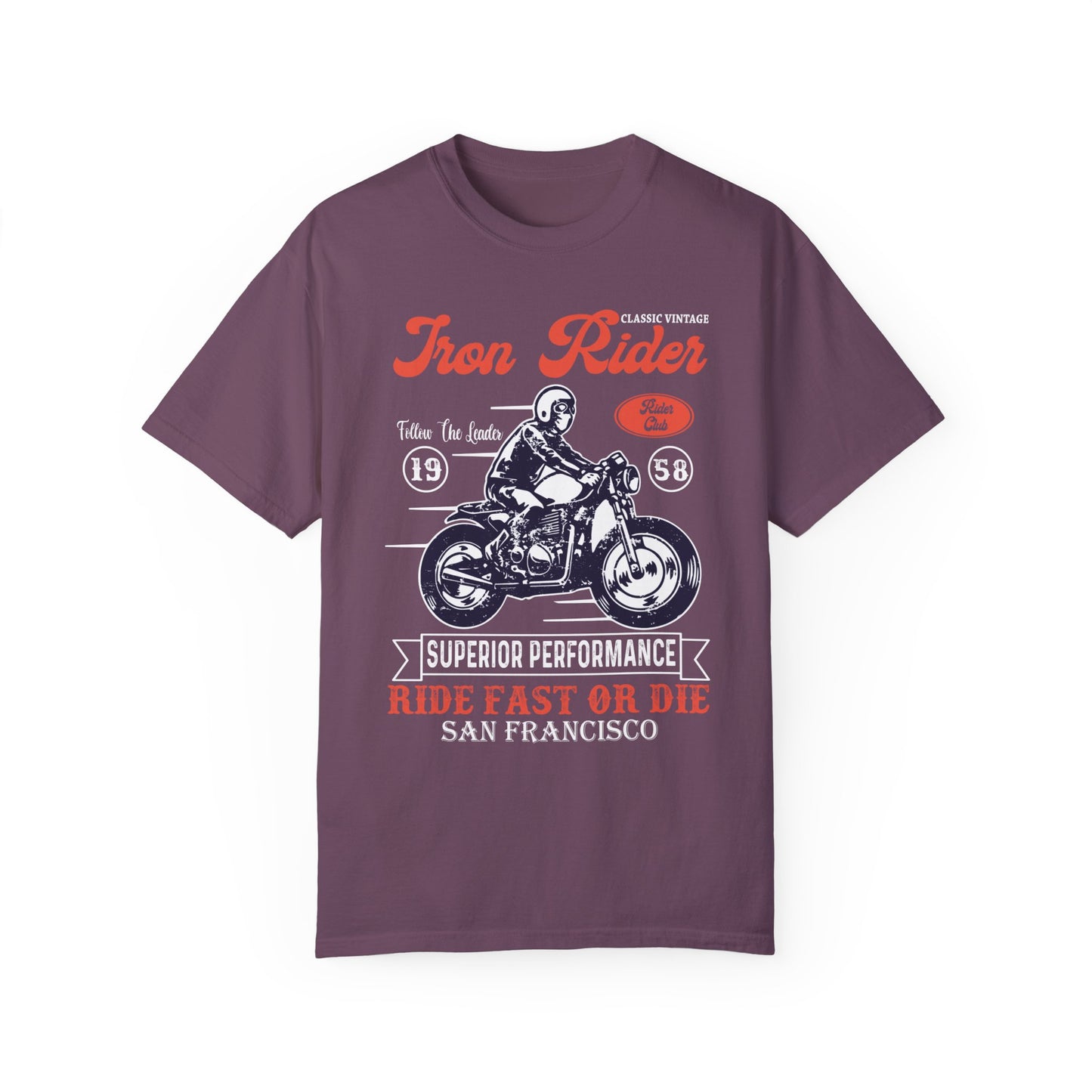 (Motorbike) Unisex Garment-Dyed T-shirt